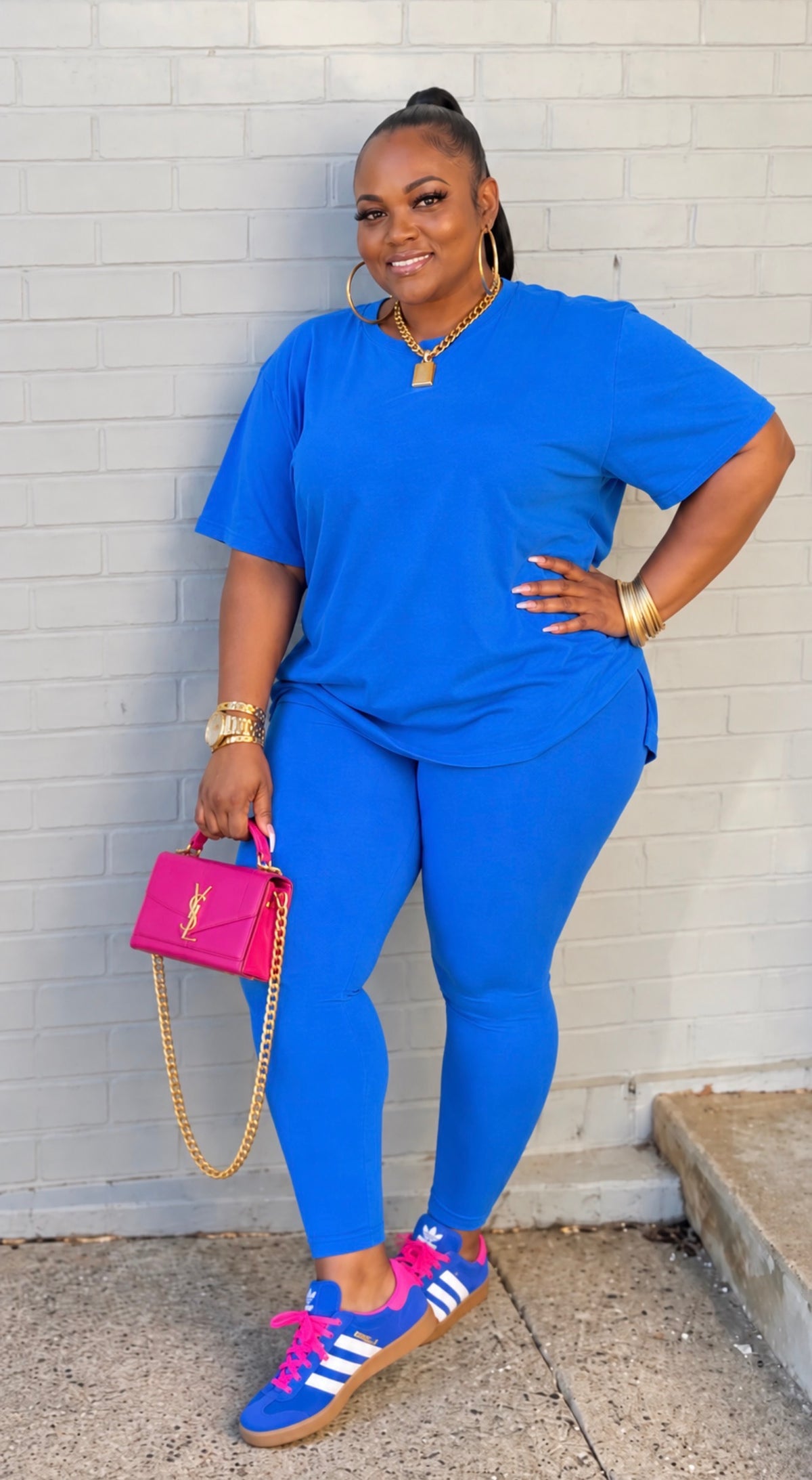 Ocean blue cotton set
