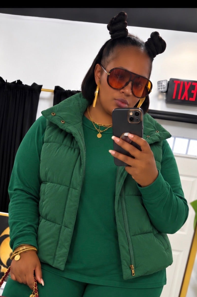 Hunter green Fav set