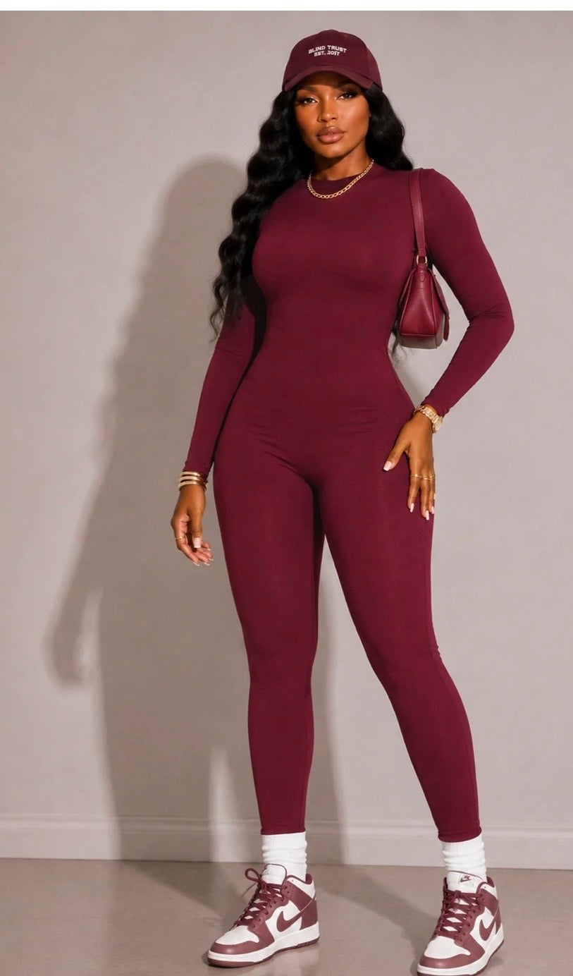 Wine me down jumpsuit