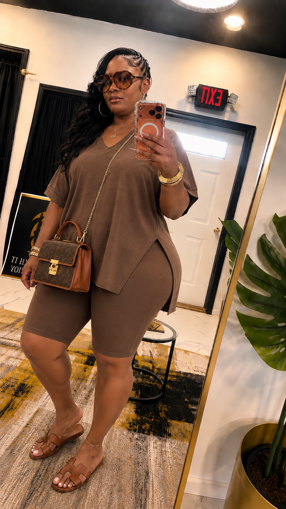 Brown Fav set (Biker)