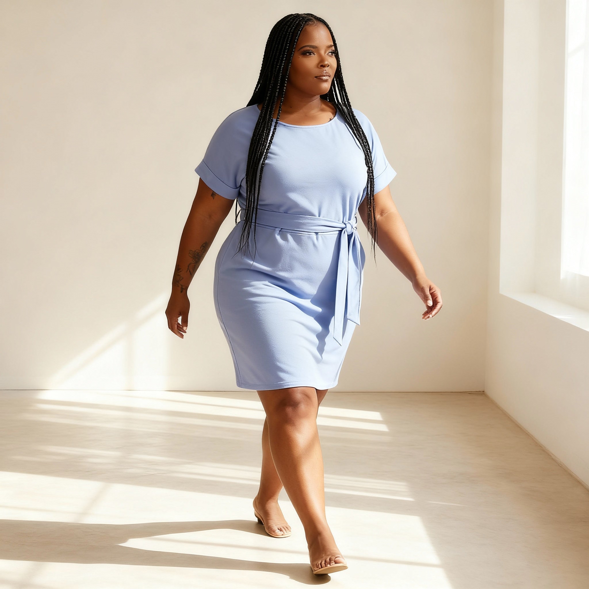 The All-Day Belted Dress
