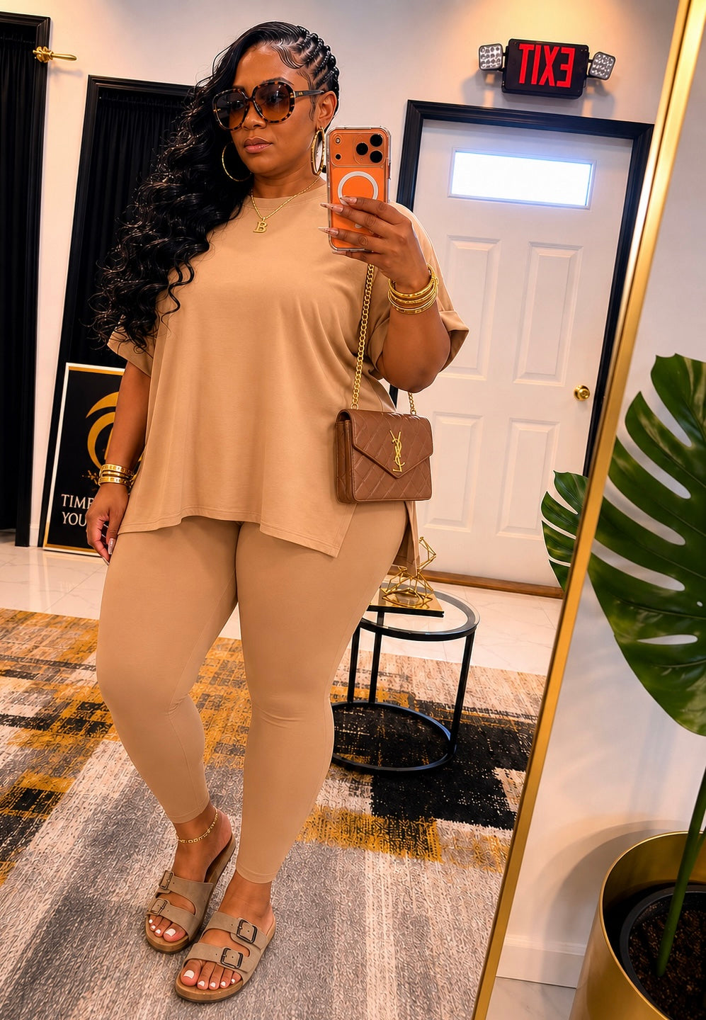 Tan Rose Fav Set