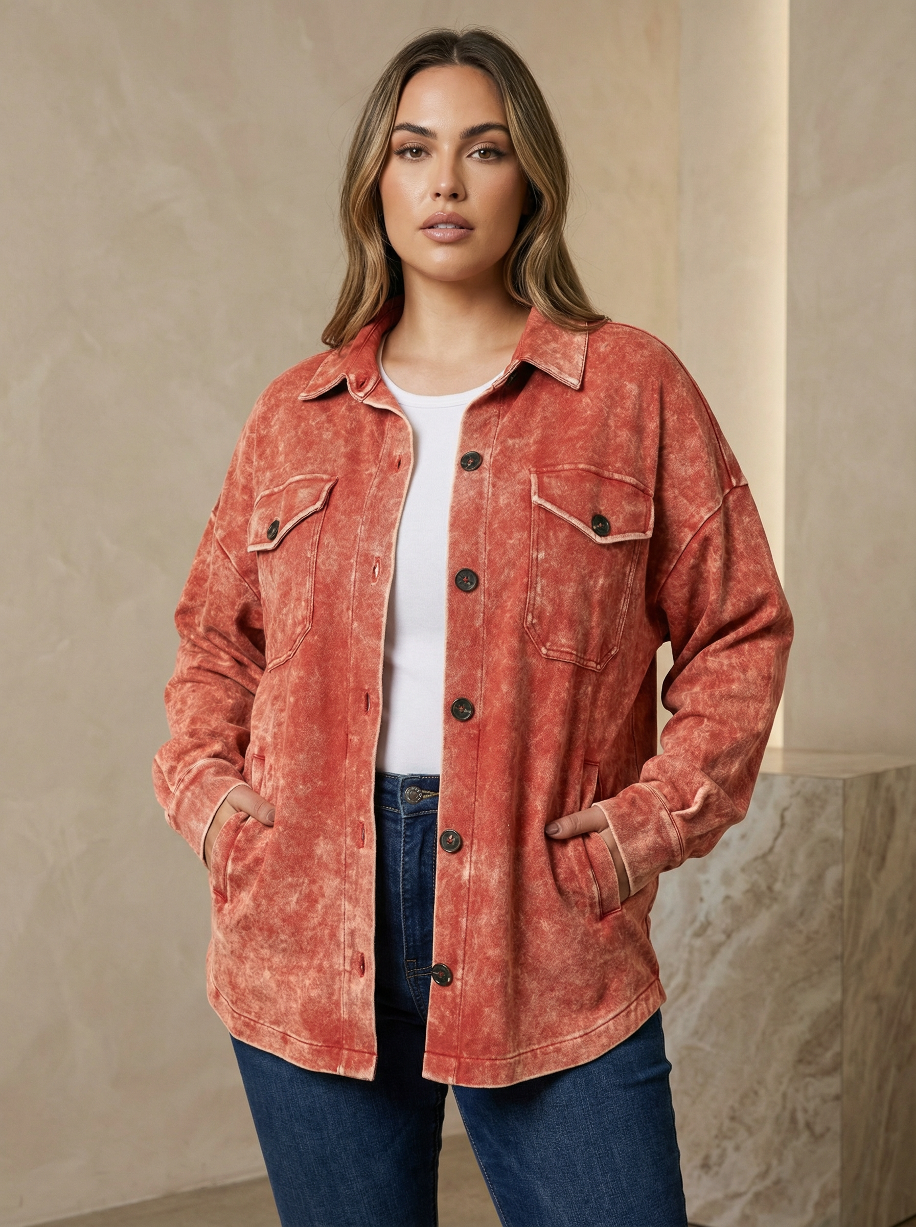 The Copper Cloud Shacket