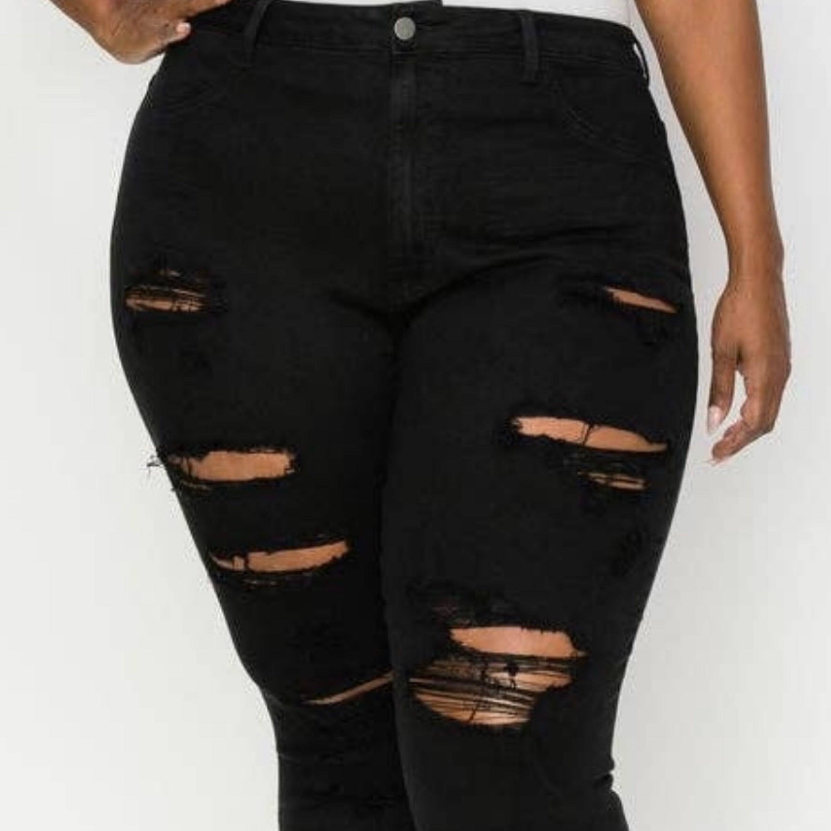 The Midnight Distressed Denim