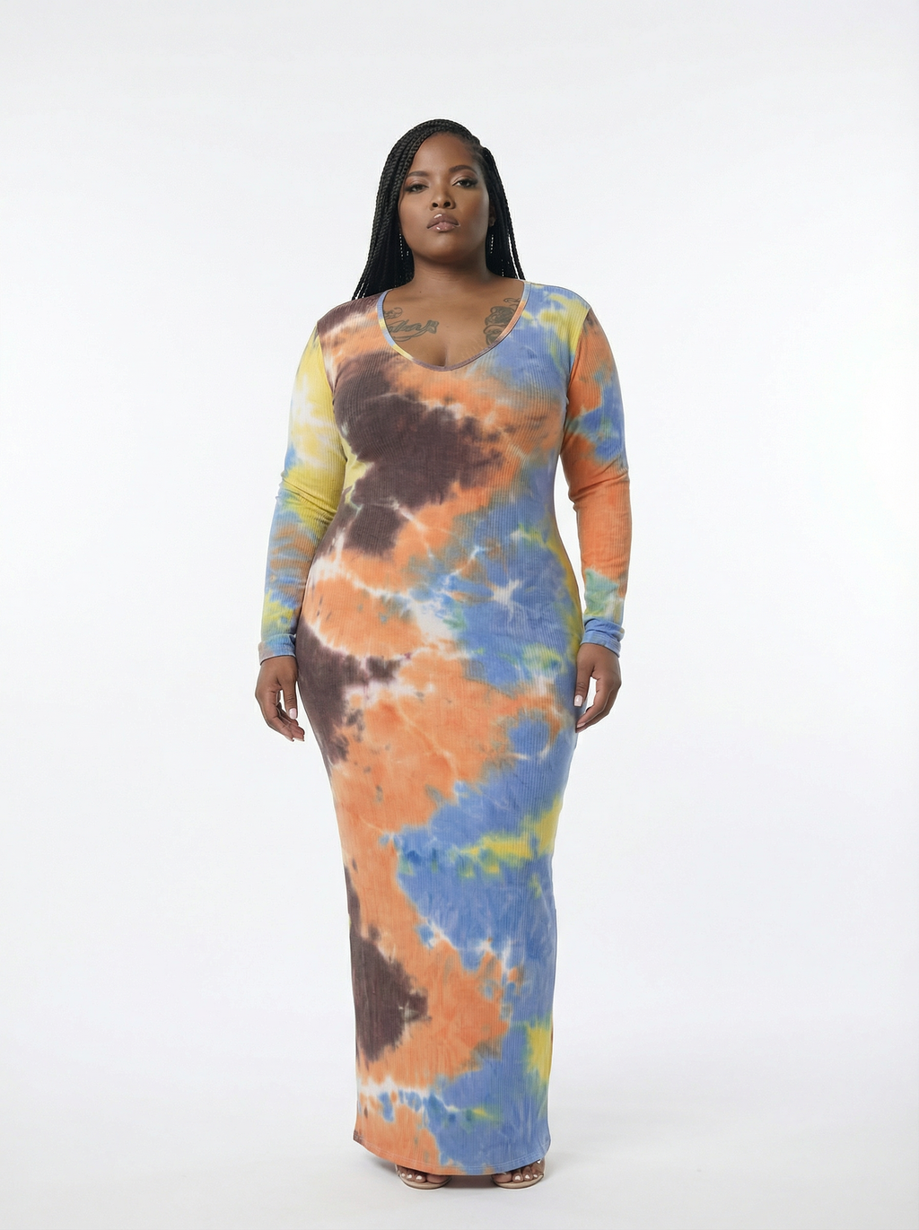The Allure Tie-Dye Maxi Dress
