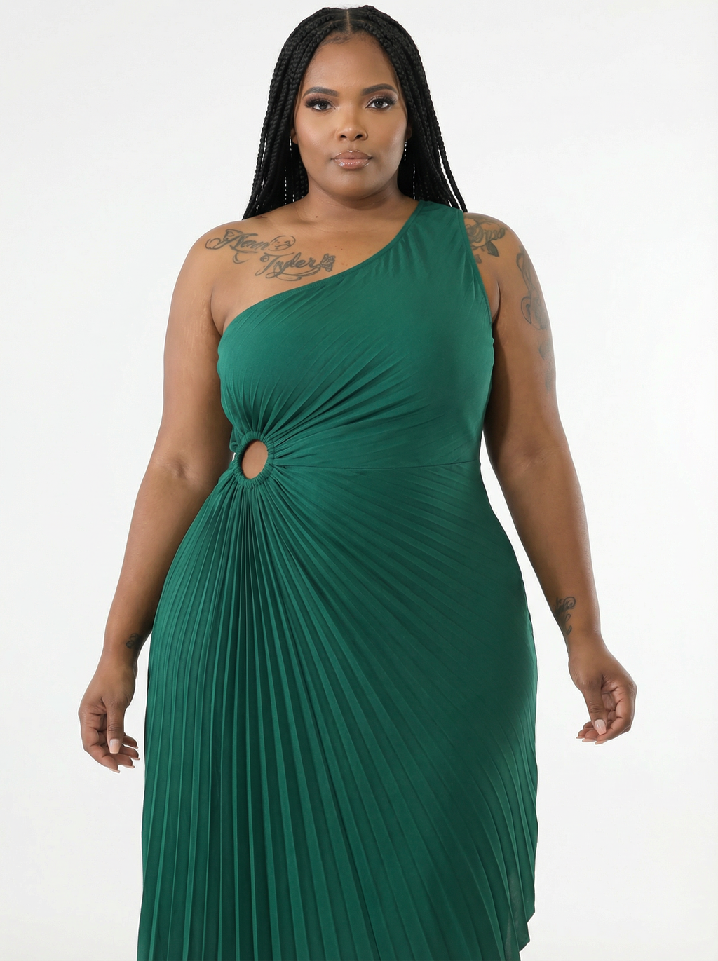 The Emerald Elegance Dress