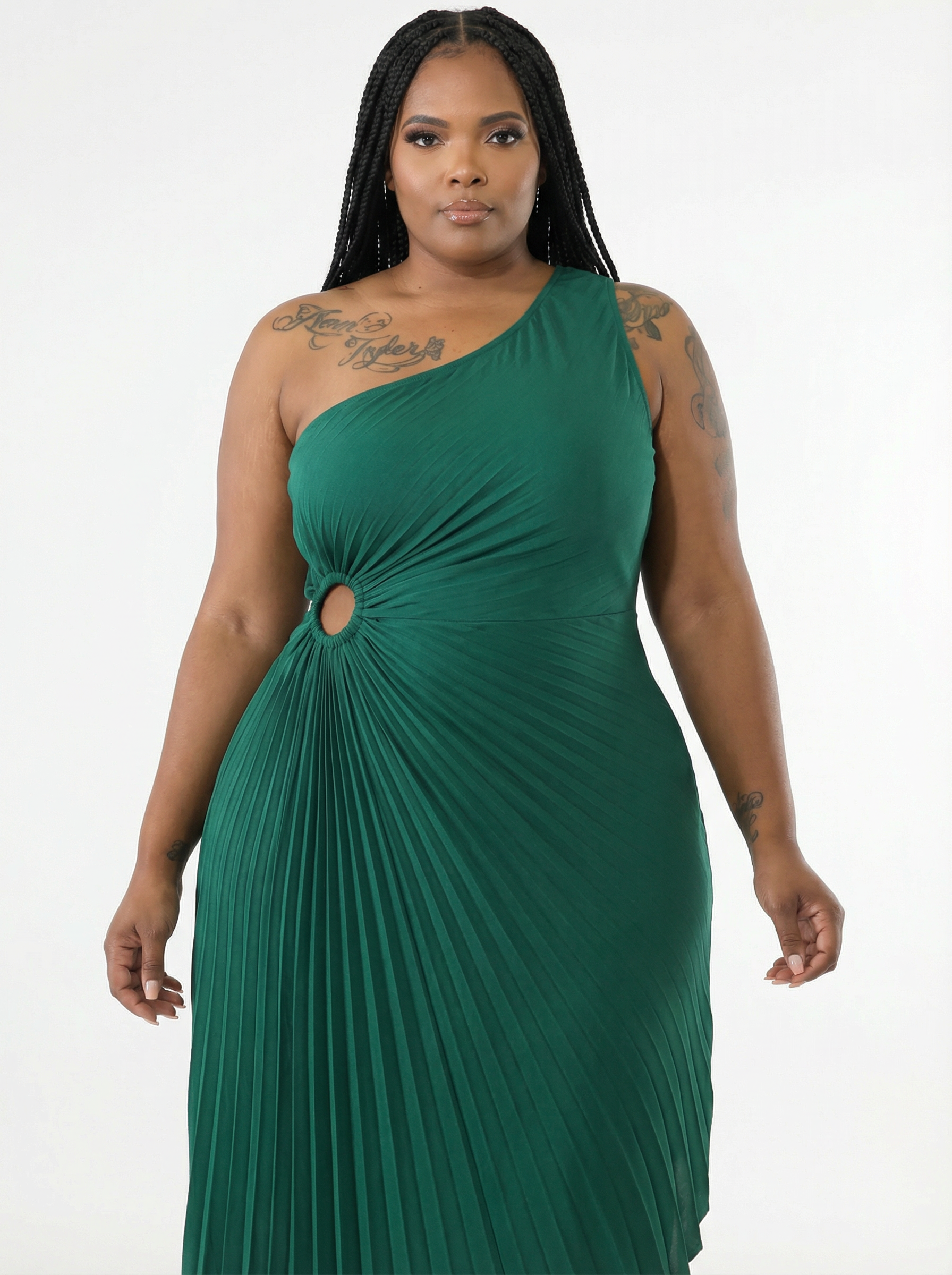 The Emerald Elegance Dress