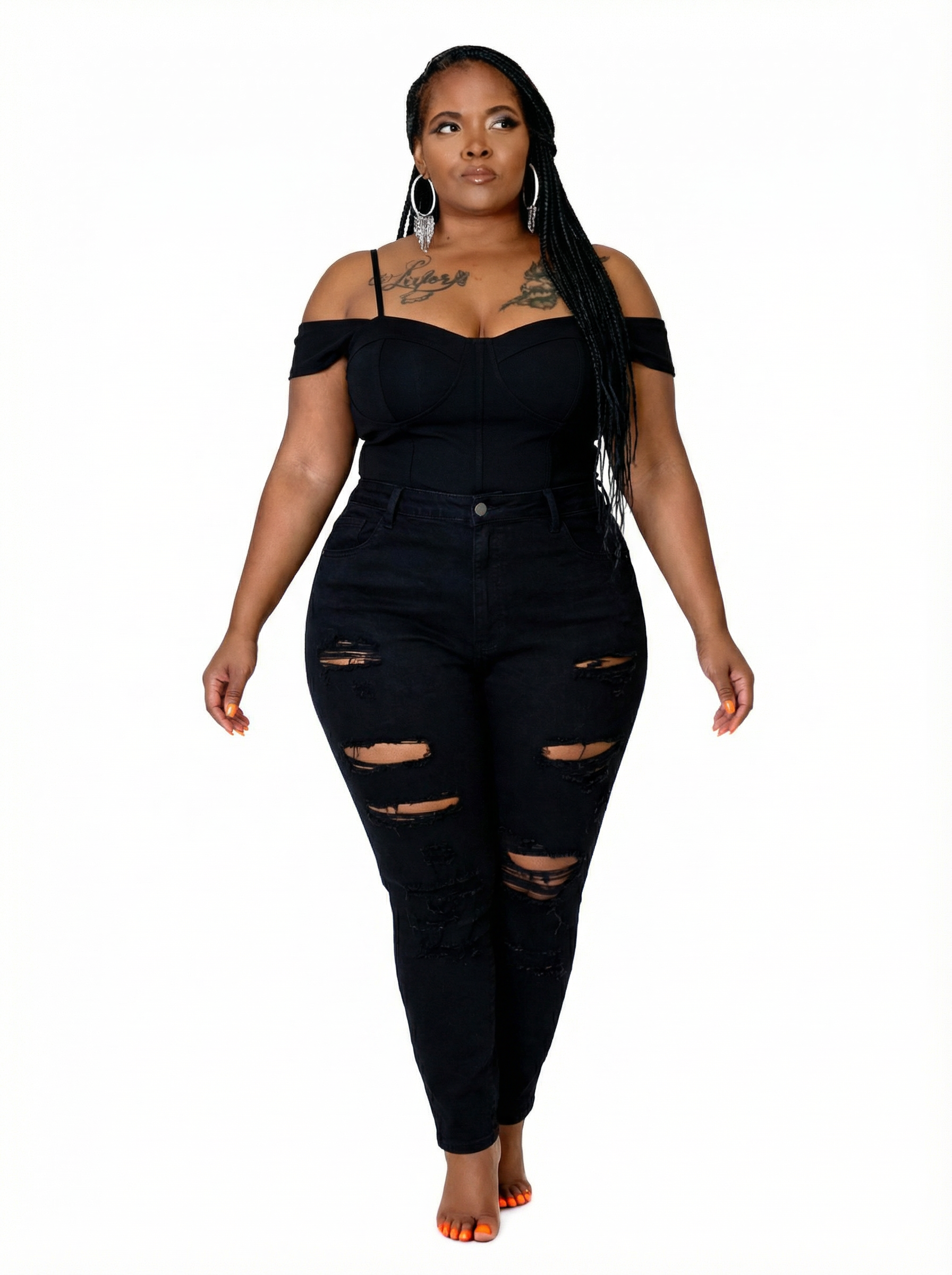 The Midnight Distressed Denim