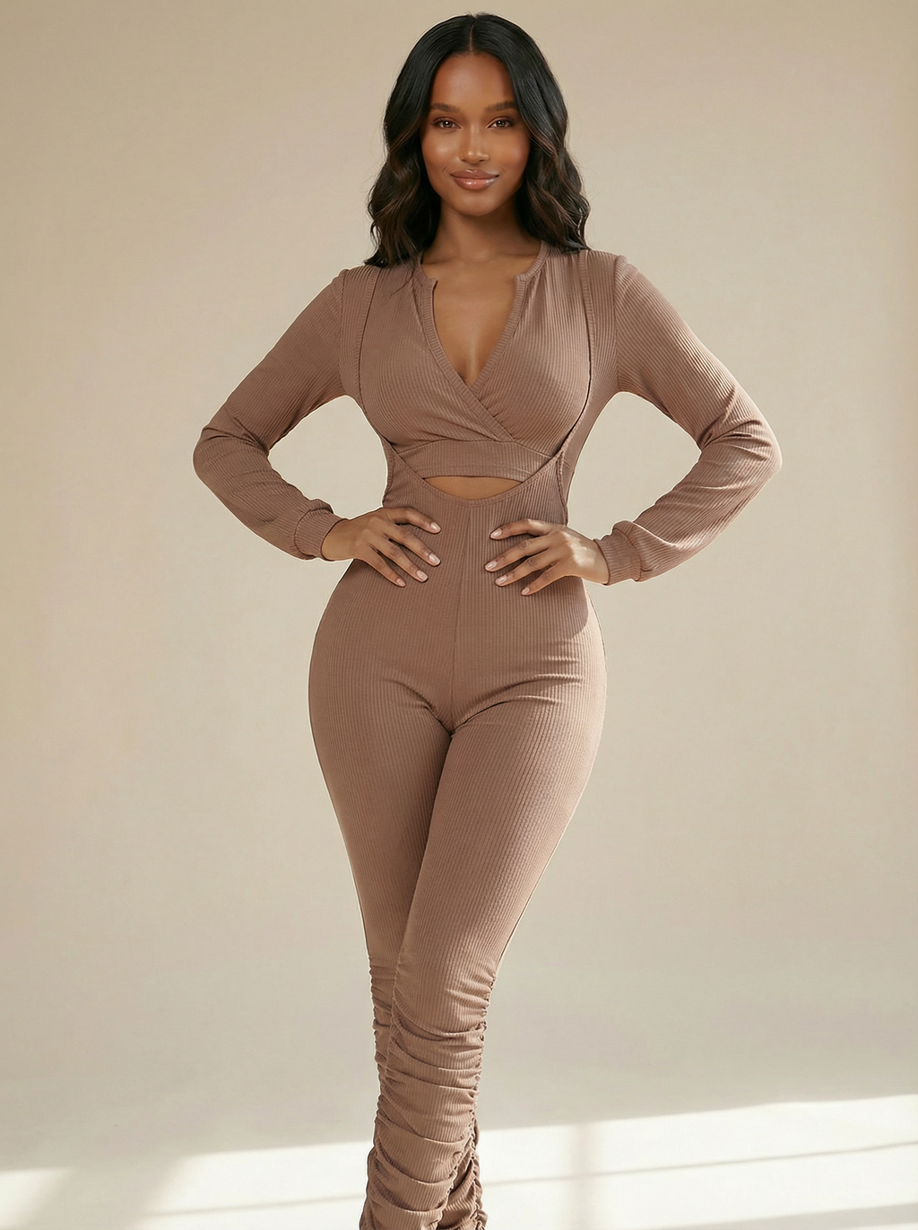 The Mocha Muse Jumpsuit